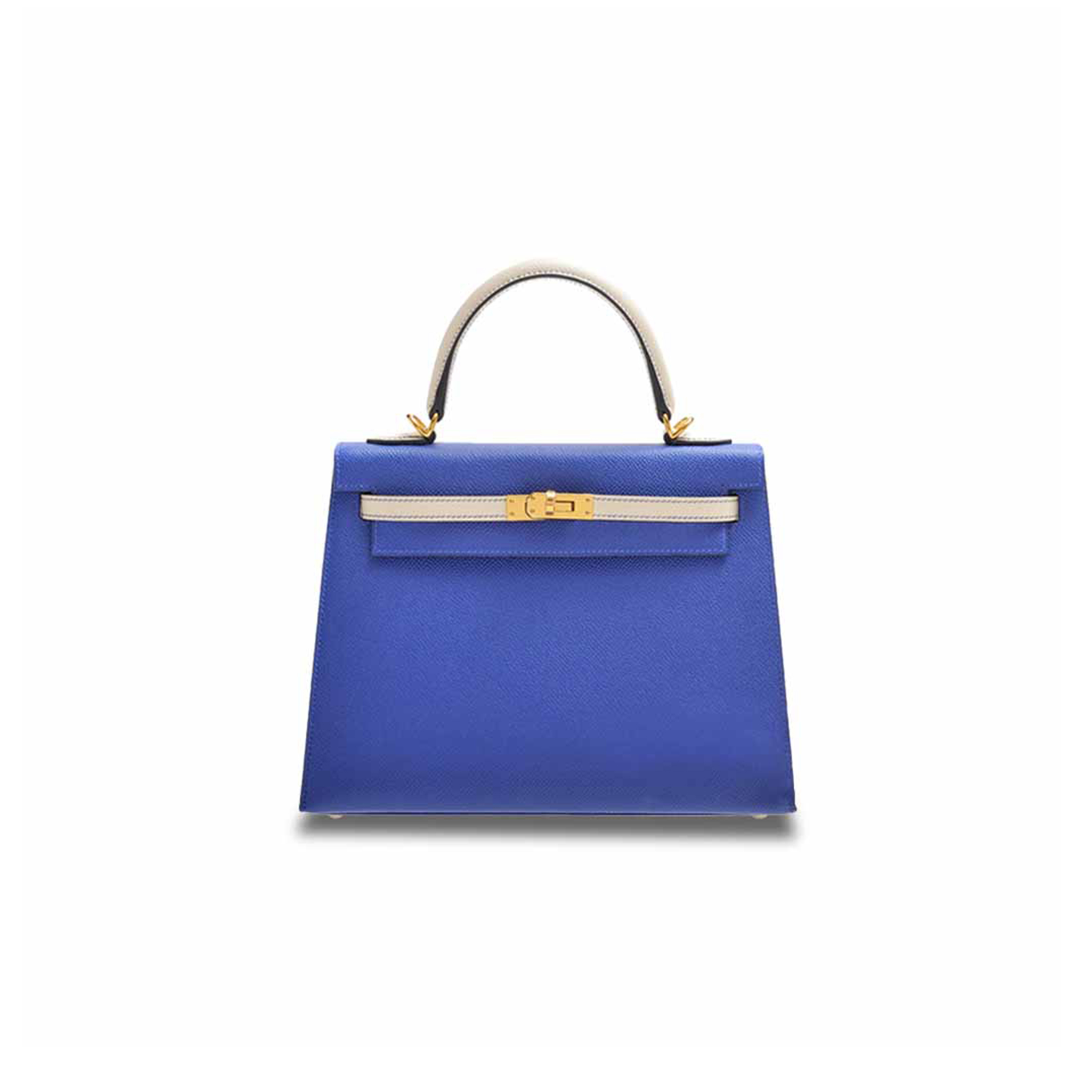 H**mes kelly 25 blue electricepsom gold hardware (25*17*7cm)